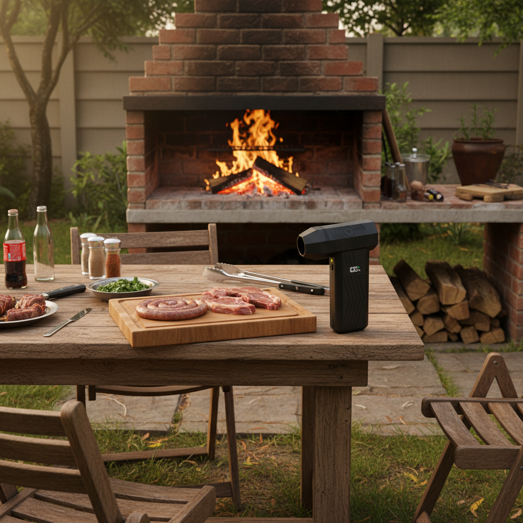 Natural braai scene