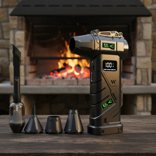 Premium metal finish vacuum